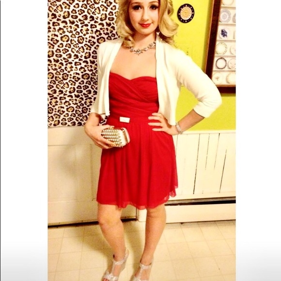 red formal dresses macy's